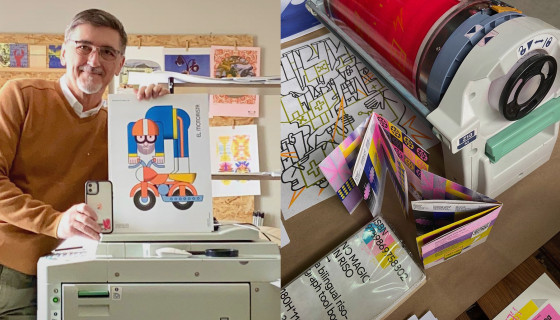 Riso animation  — a bridge between analog and digital.  Can a printer make a cult animated film?