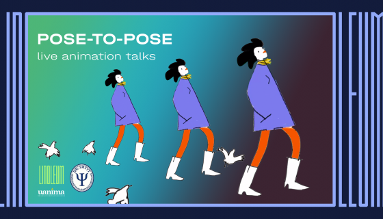 Pose-to-pose. Live animation talks