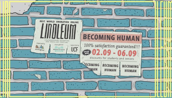 LINOLEUM презентує постер від номінанта Міжнародного фестивалю анімаційних фільмів в Аннесі